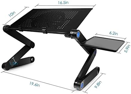 SJYDQ Podesivi stol za prijenosno računalo za krevet prijenosni stol sklopivi stalak Multifunkcionalni držač prijenosnika za kauč