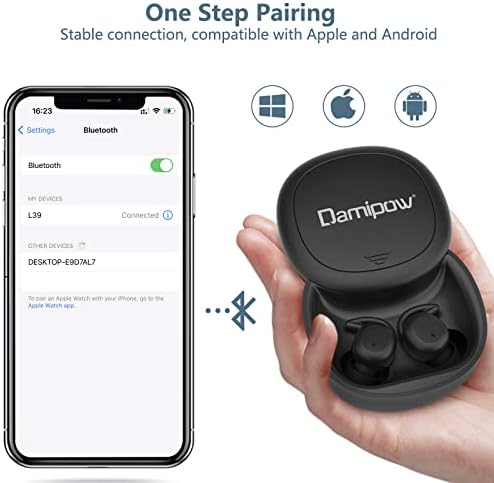 Sleep Earbuds Bežične Bluetooth slušalice za spavanje, blokiranje buke bez upozorenja, ultra malih i kožnih silikonskih silikonskih