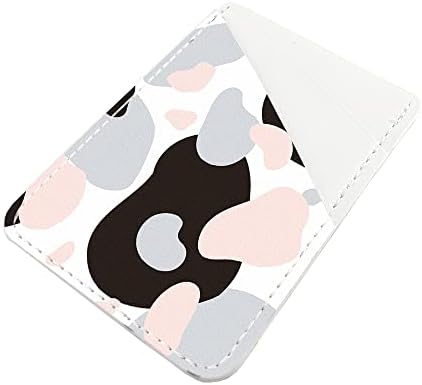 Fanlecc držač krava kartice za stražnji dio telefona- 3 sloj za rukave za kožu kože zalijepke na novčanik za držač kreditne kartice