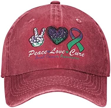 Analna svijest o raku Caps Mir voli liječenje šešira za ženske bejzbol poklon poklon