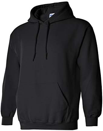 Gildan prazna kapuljača - dukserica s kapuljačom - unisex stil 18500 odrasli pulover crni