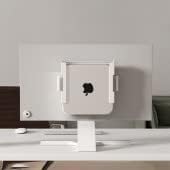 Mount Plus Mac Mini Custom Mac mini nosač za zidni nosač | Ispod stola | Vesa Mount suza monitora | Sigurnost s zaključavanjem anti-krađe