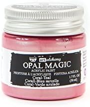 Prima Marketing Inc. Finnabair Art Alchemy-Opal Magic Acril Coral-Teal