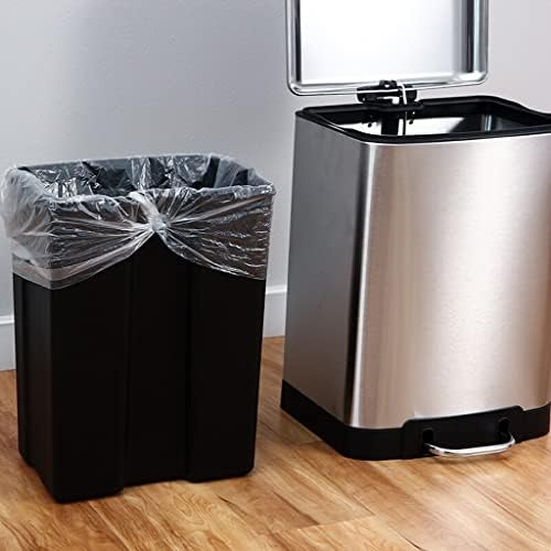 Bonad kupaonica kanta za smeće u zatvorenom kantu za smeće od nehrđajućeg čelika, kanta za smeće s prozračnim tihi poklopcem za dnevnu
