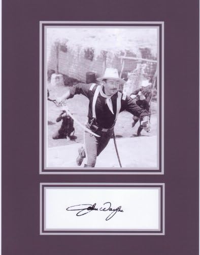 Kirkland potpis John Wayne 8 x 10 Foto Autogram na sjajnom foto -papiru