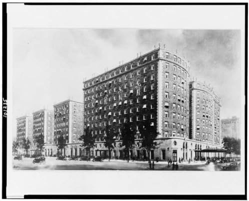 PovijesneFindings Foto: Hotel Mayflower, Washington, DC, District of Columbia, 1909-1932, Externiese View