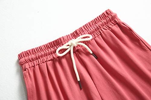 Ženske vruće kratke hlače Summer Casual Sports Sports Mini kratke hlače visoki struk Uputa za podizanje joge kratke hlače pidžama kratke