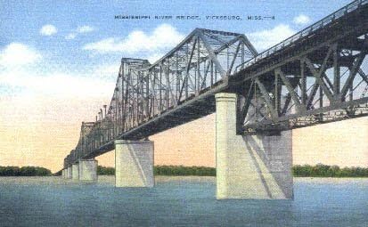 Vicksburg, Mississippi, razglednica