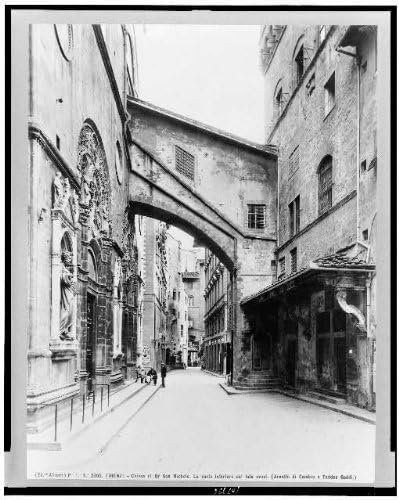 PovijesnaFindings Foto: Firenze, Chiesa Di ili San Michele, Arnolfo di Cambio E Taddeo Gaddi, Italija, 1880