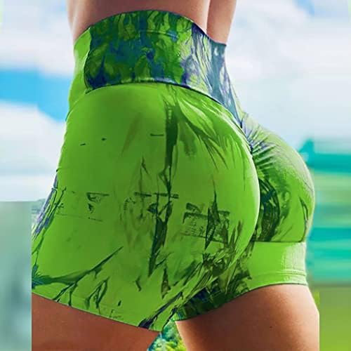 Dasayo ženski visoki struk Scrunch stražnjica znoj kratke hlače višebojne kontrole trbuha Stretch Skinny kratke hlače 2023 ljetne kratke