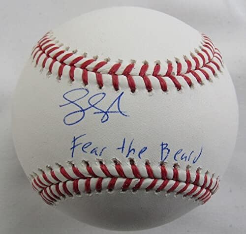 Luis Guillorme potpisao automatsko autogram Rawlings Baseball W/InSC JSA WA671669 - Autografirani bejzbol