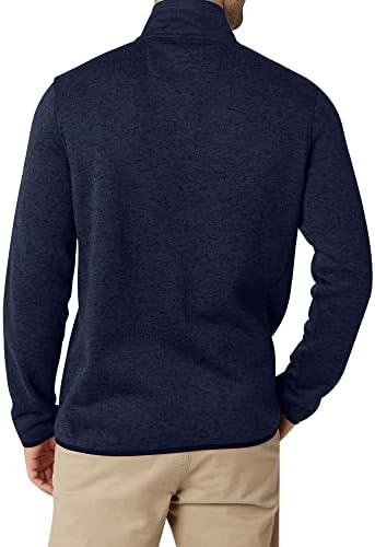 Muška majica za mušku - obalna runa četvrt zip pulover dukserica za muškarce