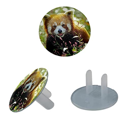 Crvena Panda za slikanje Outlet Plup pokriva 12 pakiranja - Outlet za utičnice za bebe - izdržljivi i postojani - DIJELOVNI PROIZVODI