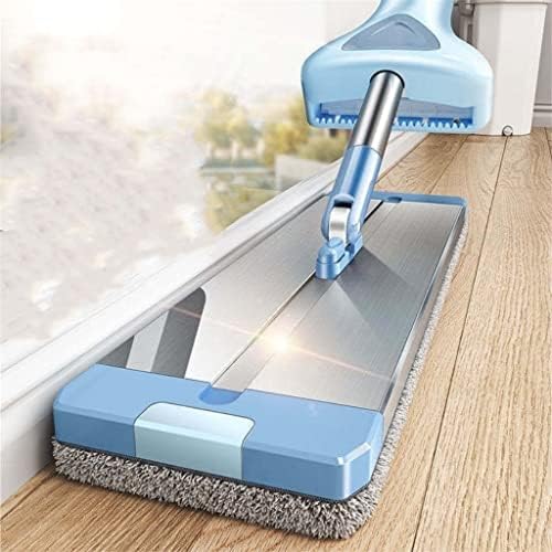 Zlmmy mop za čišćenje poda za pranje za pranje doma i kuhinje aluminij rotacijska rotacija suhe kuće brisač prozora stiska ravne prašine