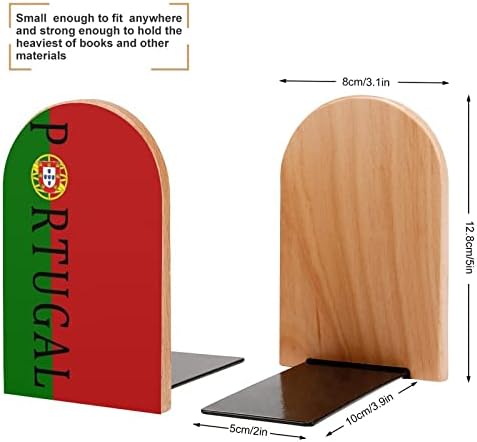 Portugal nogomet nogometni drveni držači za knjige teški držači za police za knjige ukrasni krajevi knjiga