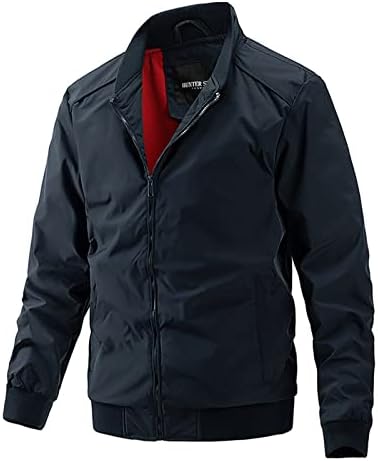 ADSSDQ Kožna jakna za muškarce, casual pulover dugih rukava Muškarci joga plus size jesenski zip-up duksevi solidne repel7