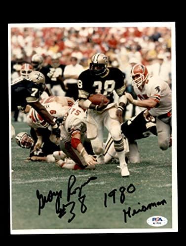 George Rogers PSA DNK potpisan 1980. Heisman 8x10 Fotografski autogram - Autografirani NFL Photos