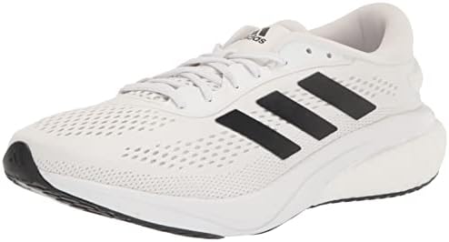 Adidas muška supernova 2 cipela za trčanje, bijela/crna/crtica siva, 6.5