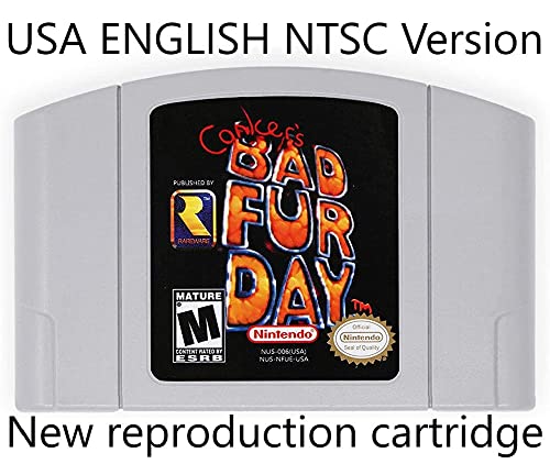 Conker's Bad Fur Day 64bit Game Patrodge USA NTSC verzija za N64 konzole-USA NTSC