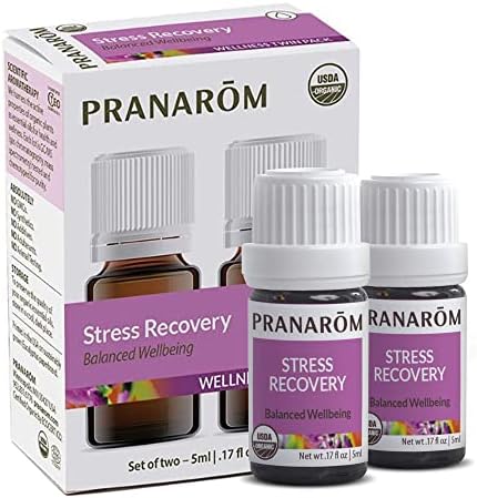 Pranarorom - Smjesa esencijalnog ulja za oporavak stresa - lavanda, bergamot, kadulja Clary i Rose Geranium - čisto esencijalno