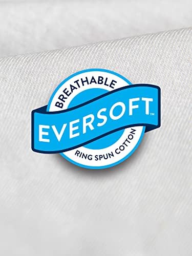 Plod tkalaca muške majice Eversoft Cotton majice, prozračna i vlažna prilika s kontrolom mirisa, veličine S-4x