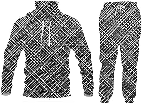 DFLYHLH 3D Metal Mesh Sportswear Jacking hlače muške staze i poljske odijelo hip hop odjeće za odjeću jogging