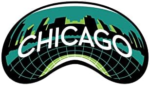 Vagabond Heart Chicago Travel Patch - Chicago Bean Souvenir