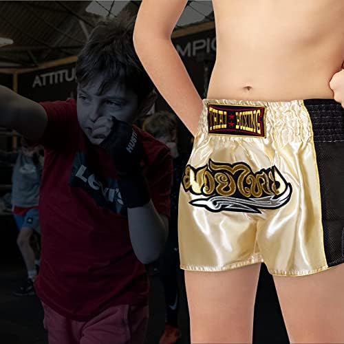 Siamkick Youth Muay Thai kratke hlače za djecu bokserski kickboxing mMA trening debla za dječake i djevojčice