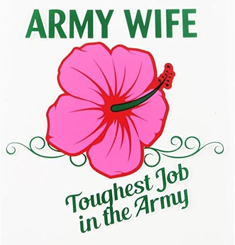 Vojska supruga najteži posao u vojni čista naljepnica