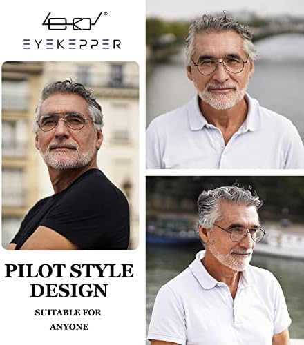 Eyekepper Pilot Bi-fokalni čitatelji Polikarbonatna leća proljetna hram Bifokalna naočala za čitanje +2.5