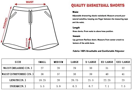 Onelegpant muške košarkaške kratke hlače za vježbanje sportske hlače s džepovima atletski znoj hodajući hlače koljena karirani tiskani
