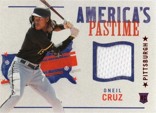 Jedan igrač Cruz -a nosio je Jersey Patch Baseball Card 2022 Panini Chronicles Americas Pastime Rookie Apsoc - MLB igra koristila