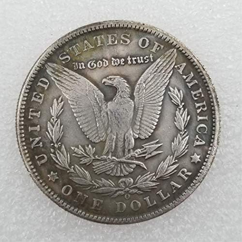 Kocreat Kopija 1890-morgan dolar za oblaganje srebrnih novčića-replika U.S Old Original pre Morgan suvenir kovanica kovanica Lucky