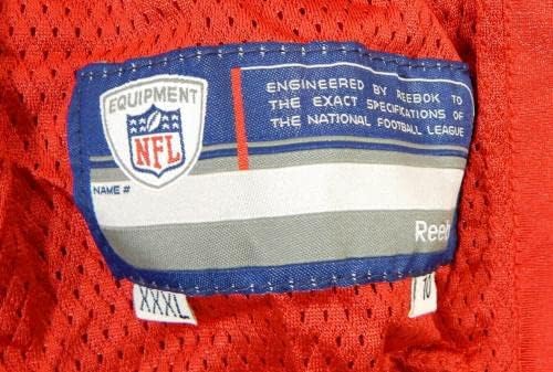 2010. San Francisco 49ers prazna igra izdana Red Jersey Reebok XXXL DP24132 - Nepotpisana NFL igra korištena dresova