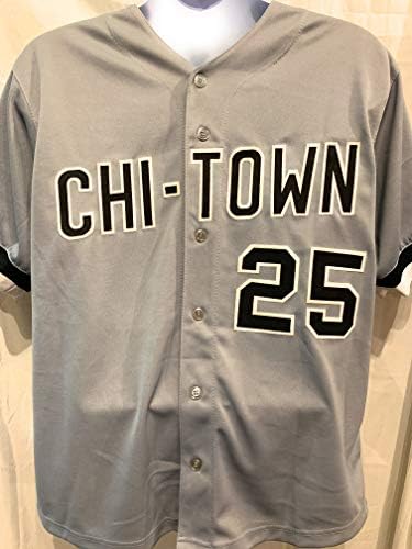 Jim Thome Chicago White Sox potpisao je autogram Custom Jersey Chi Town Limited Edition JSA Certified
