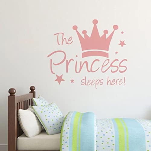 Prilagođene vinilne zidne naljepnice Umjenjivo princeza zidna naljepnica naljepnica na zid zidna naljepnica djevojke dekor spavaće