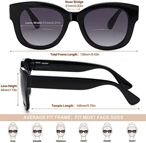Eyeguard 3 Pack čitanja sunčanih naočala i 2 bifokalna sunčanih naočala 1.50