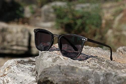 Fotokromičke naočale za očitavanje naočala za promjenu boje Sunčane naočale +1.0 Čvrstoća siva drvena zrna okvir