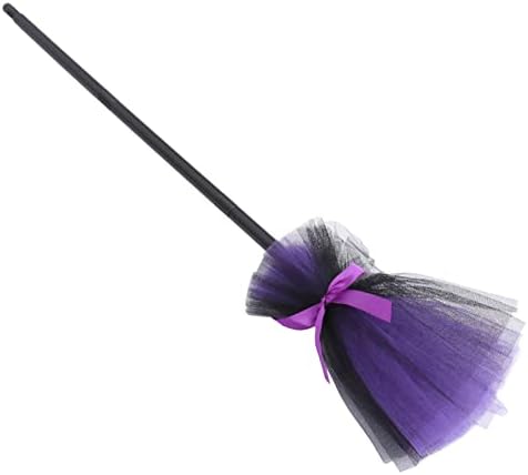 2PCS Party- Chifon Explings Flight Cosplay Dekorativna vještica Purple Show Decor Decor Dekoracija Dekoracija Ghost Girls Metloma: