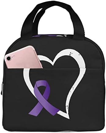 SWPWAB pankreasni i leiomiosarkom svijest o raku od raka za višekratnu upotrebu prijenosna folija zadebljana izolirana bento torba