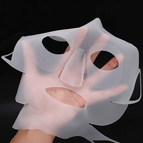 Silikonski list, silikonski poklopac za masku za lice za višekratnu upotrebu silikonska maska za lice Panda ušna kuka hidratantna maska